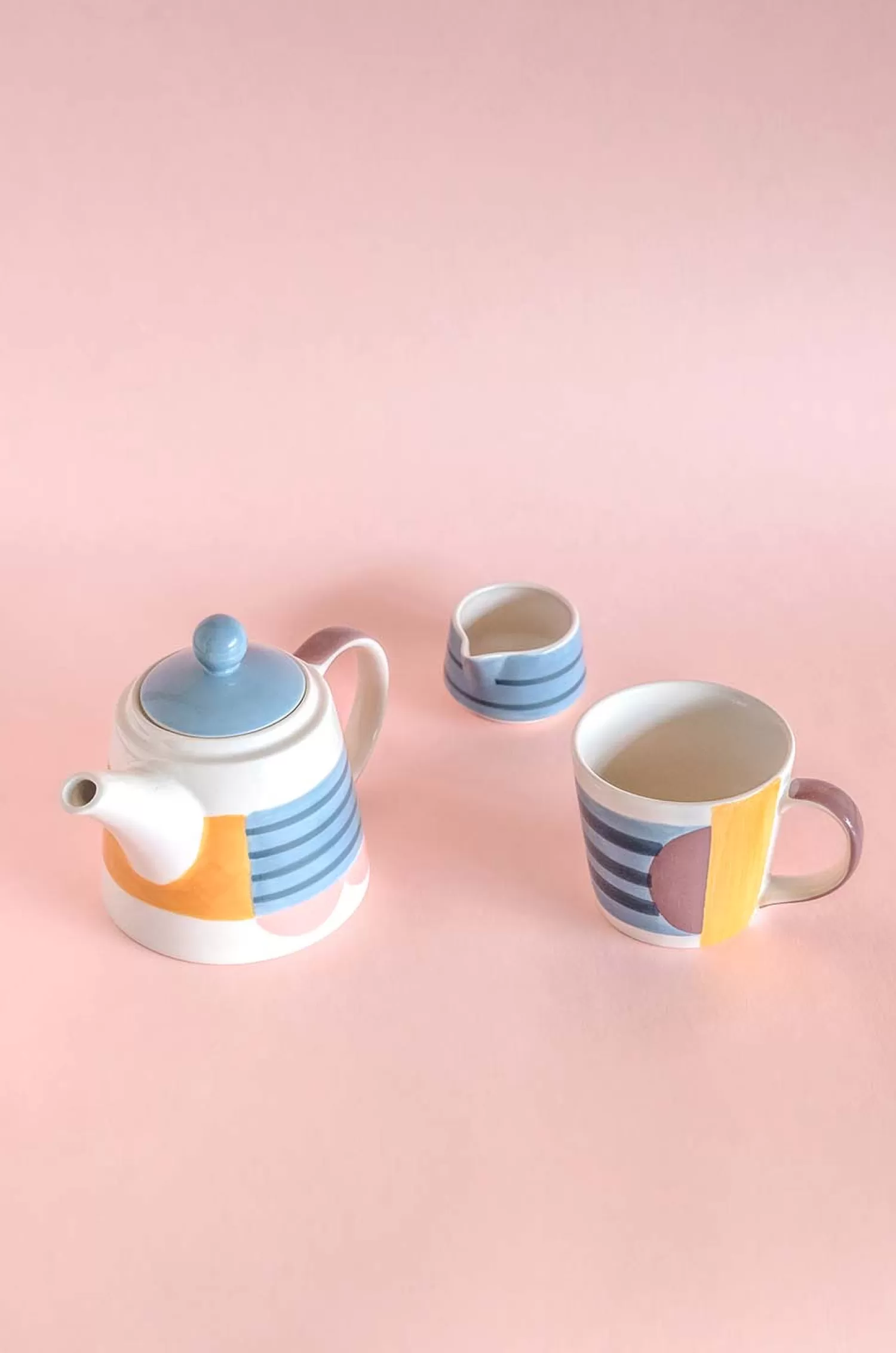 Indra Ceramics Tea Cups & Coffee Mugs^Chromatique Fantastique - Tea For One