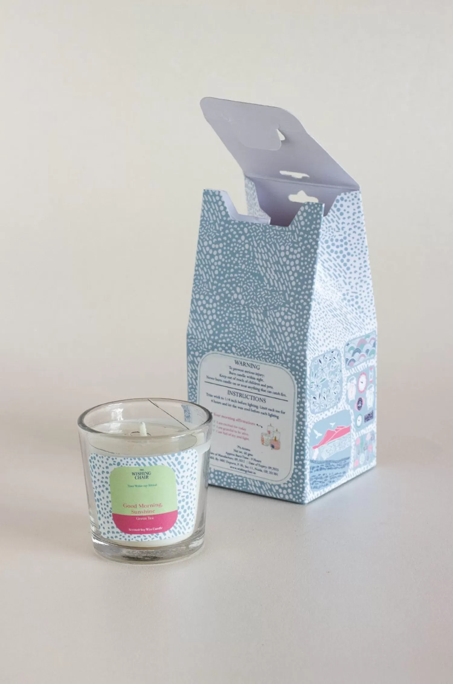 Song of India Candles & Scents^Good Morning, Sunshine Soy Wax Scented Candle - 60 Grams
