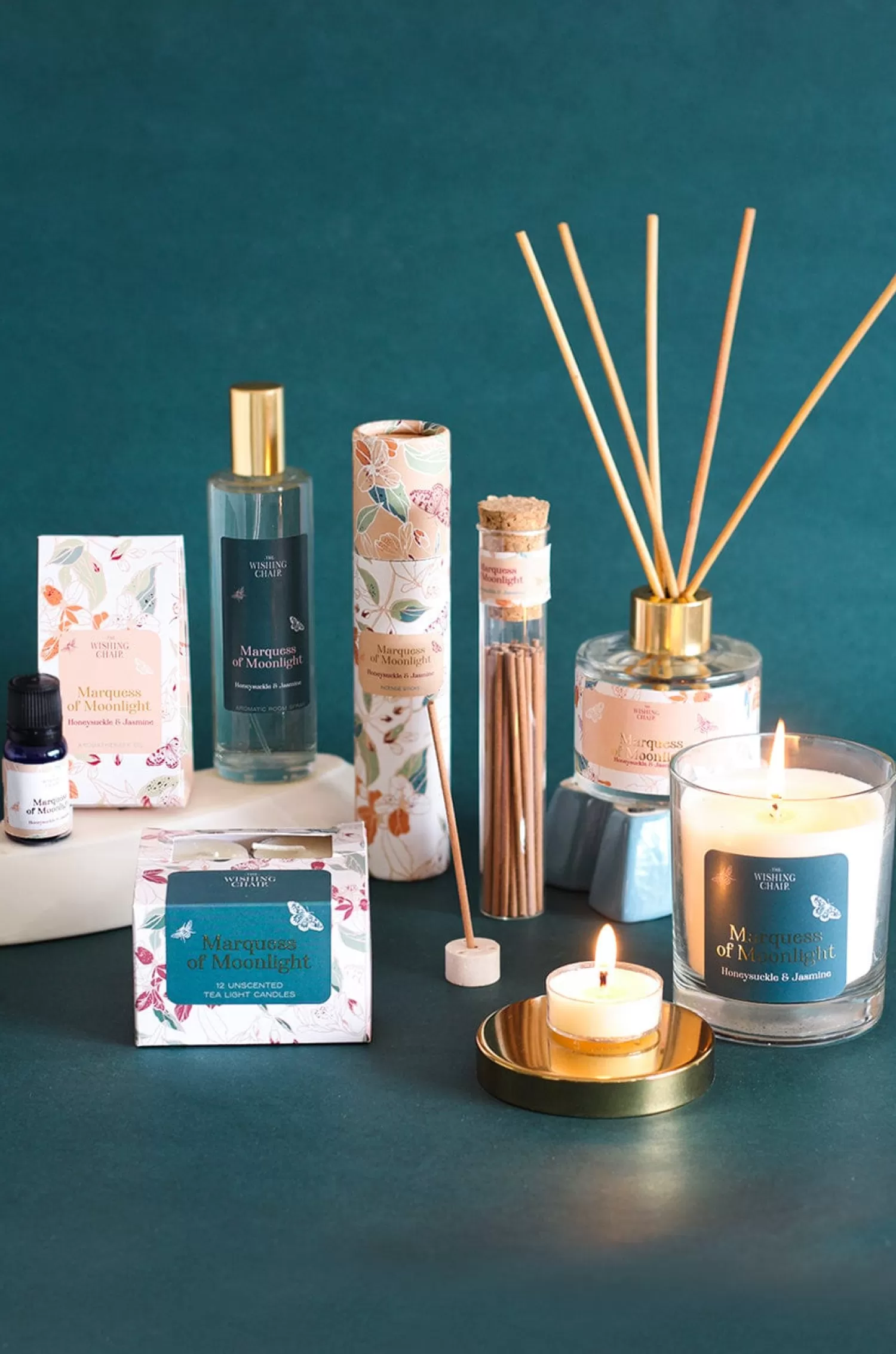 Song of India Candles & Scents^Marquess Of Moonlight Scented Sachet - Set Of 4