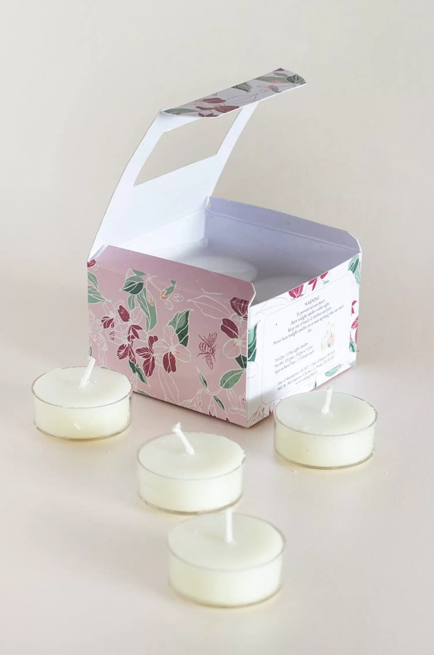 Song of India Candles & Scents^Marquess Of Moonlight Tea-Light Candle - Set Of 12